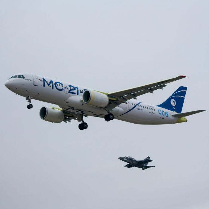 Второй импортозамещенный самолет МС-21 поднялся в воздух