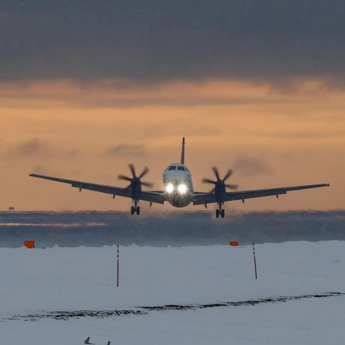 Самолет Ил-114-300 прошел испытания в Арктической зоне